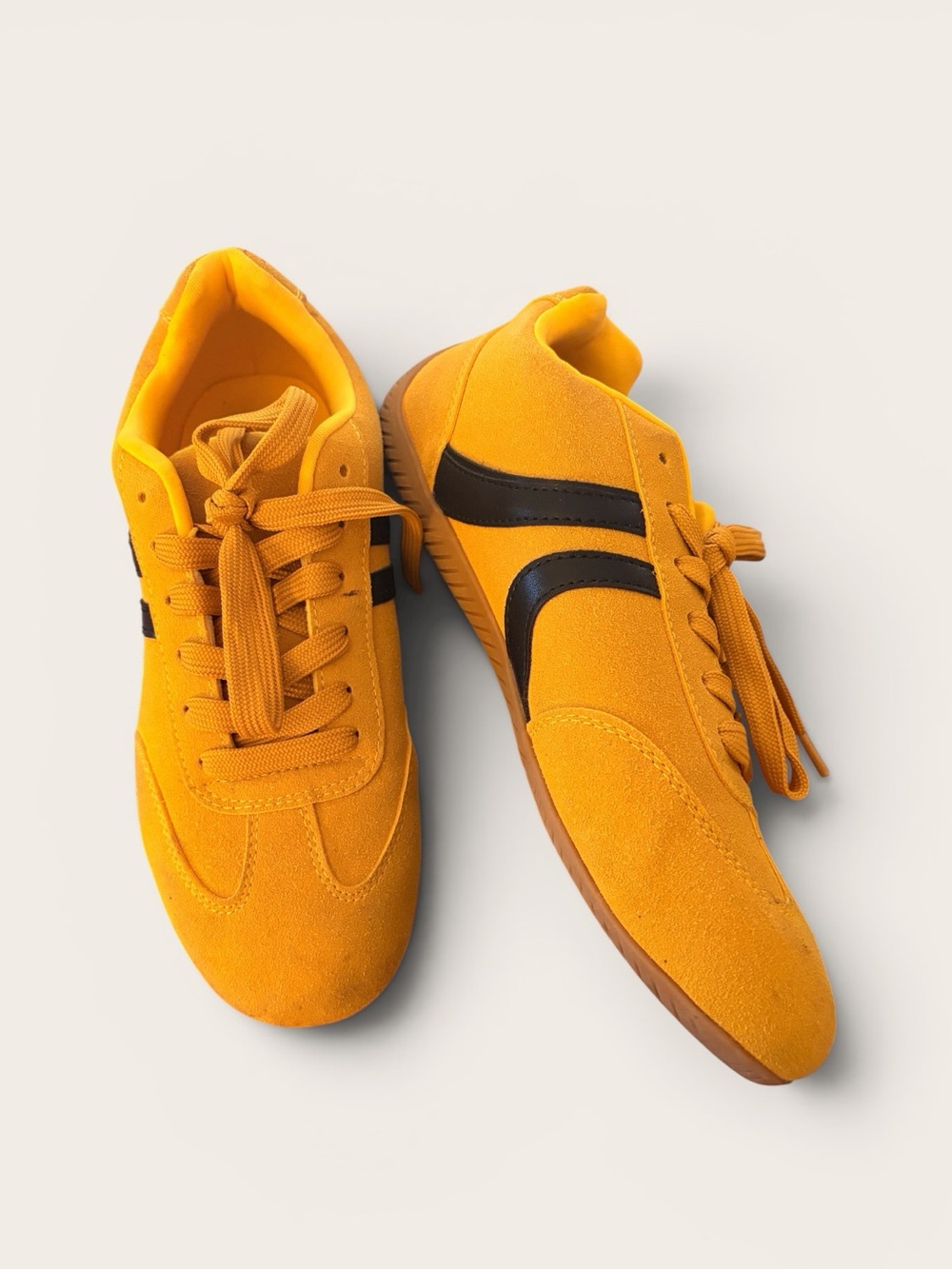 Mustard Yellow sneakers